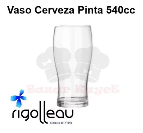 Vaso Pinta 540cc Cerveza Rigolleau Pack X12