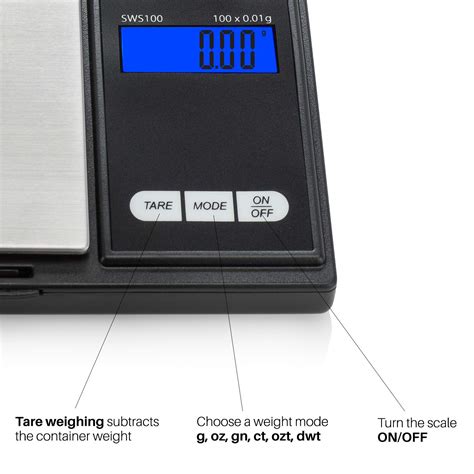 Smart Weigh Digital Pocket Gram Scale G X G Digital Gram Scale