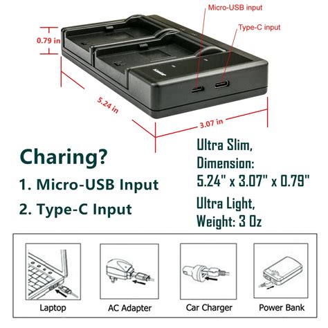 Buy Kastar Pack Cgr D Battery And Ltd Usb Charger Replacement For