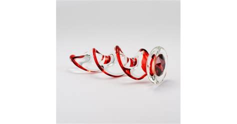 Crystal Twist Colored Glass Dildo