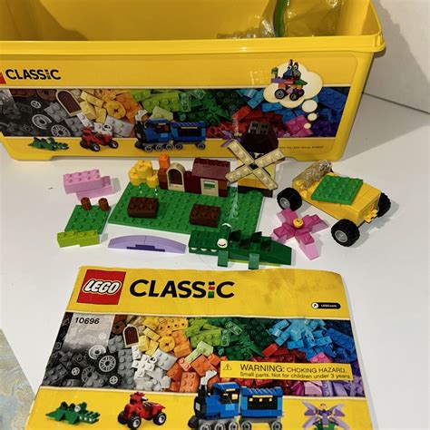 Lego Classic Medium Creative Brick Box 10696 Incomplete With Extra