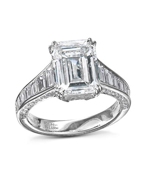 Emerald Cut Engagement Rings With Baguettes