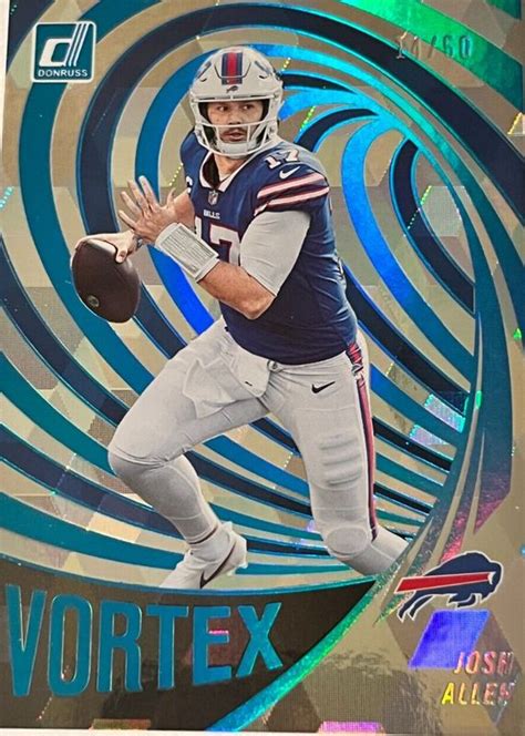 Josh Allen Donruss Vtx Vortex Cubic Price Guide Sports