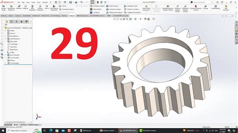 تمارين علي سوليدووركس 2024 تمرين رقم 29 Solidworks Exercise 29