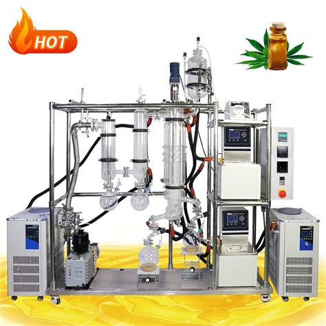 High Evaporation Rate Molecular Distillation Distiller System Stainless