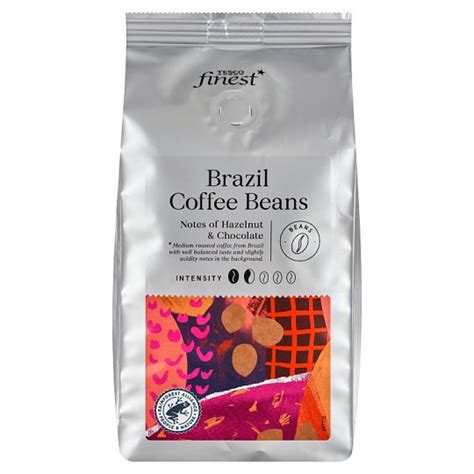 Tesco Finest Brazil Coffee Beans G Tesco Groceries