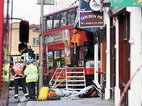 Two Passengers Rescued After Double Decker Bus Crashes Into Shop