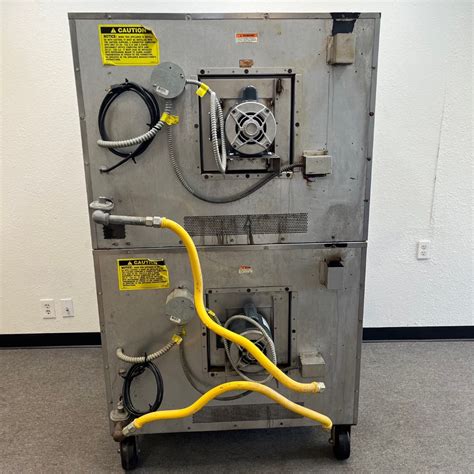 Used Vulcan Gas Convection Oven Vc4gd On Casters From School