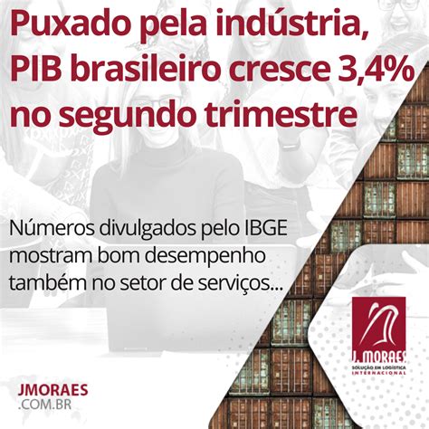 Puxado Pela Ind Stria Pib Brasileiro Cresce No Segundo Trimestre