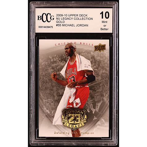 Michael Jordan 2009 10 Upper Deck Michael Jordan Legacy Collection Gold