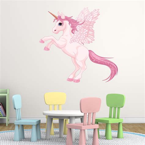 Sticker Licorne Magique Stickers B B S Fille Ambiance Sticker