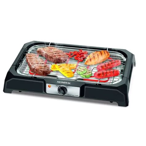 Churrasqueira Elétrica Mondial 1800w Grand Steak Grill Shopee Brasil