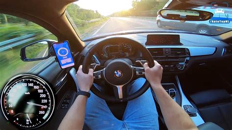 Bmw Series M I Autobahn Pov Km H Top Speed By Autotopnl