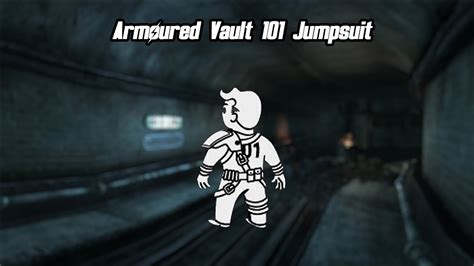 Fallout Unique Items Guide Armoured Vault Jumpsuit Youtube