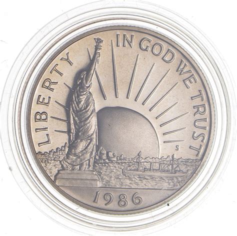 Proof Statue Of Liberty Centennial United States Mint Half