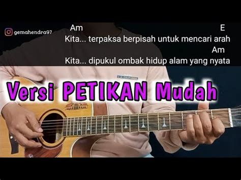 Kunci Gitar Tiara Raffa Affar Di Populerkan Oleh Kris Versi