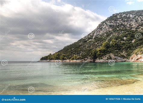 Beach on Skopelos Island, Greece Stock Photo - Image of island, paradise: 105677556