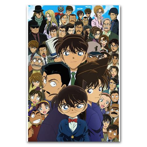 Detective Conan Poster Anime Movie Poster – Poster | Canvas Wall Art ...