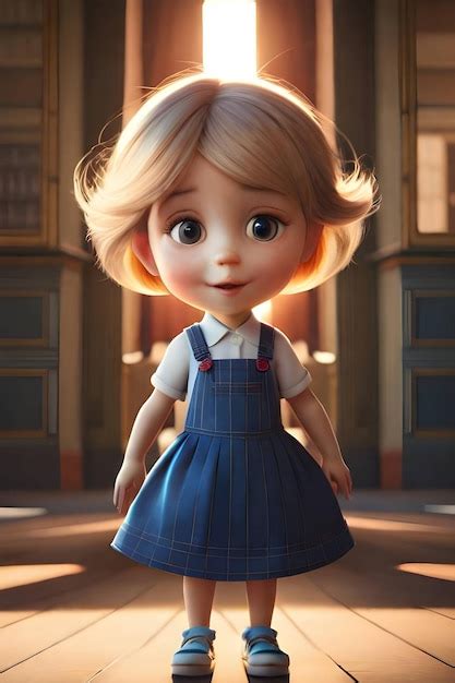 D Estilo Pixar Ni A Octanaje Render Generativo Ai Foto Premium