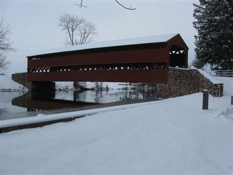 Sachs Covered Bridge On New Years Eve Gettysburg Daily