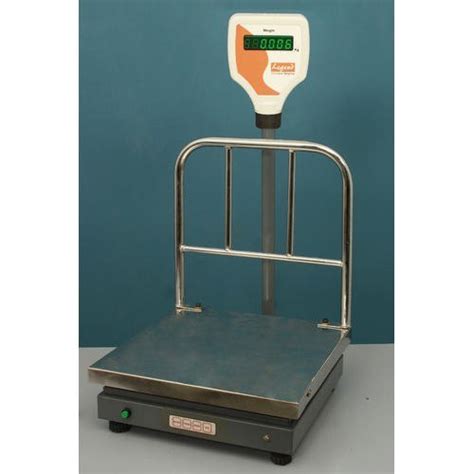 Nova Mild Steel Bench Scale For Weighing Capacity Upto 50kg At Rs