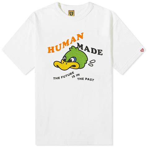 Human Made Mens Duck T Shirt In White Human Made