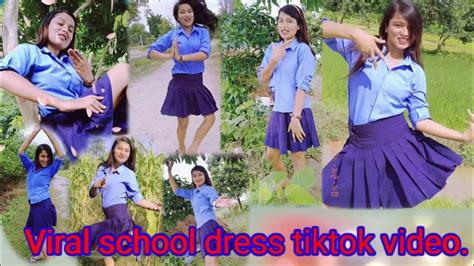 Nepali Famous Tiktok Dance Video In School Dress Ll New Nepali Viral Tiktok Song 2021 Youtube