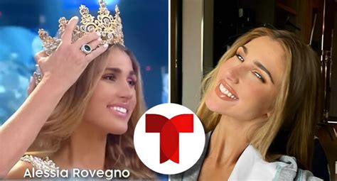 Alessia Rovegno en el Miss Universo Telemundo destaca a Miss Perú como la candidata latina