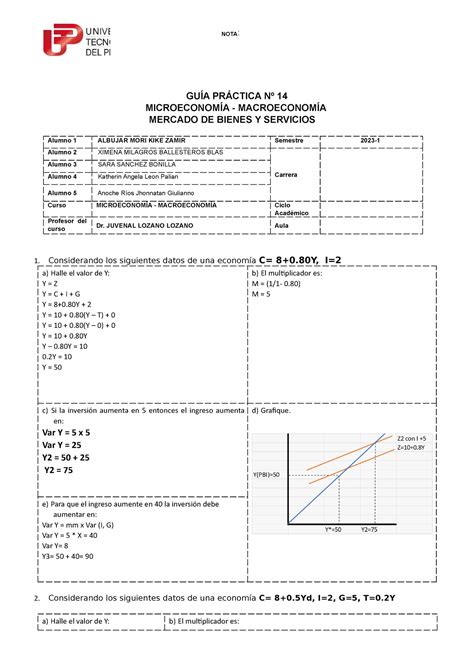 S S Actividad Jjjjj Nota Gu A Pr Ctica N Microeconom A