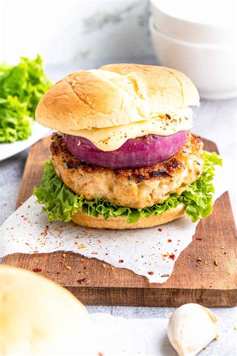 Ground Chicken Burger Recipe Soulfully Made