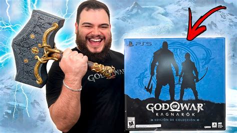 Ganhei a Edição de Colecionador de God of War Ragnarok o Martelo do