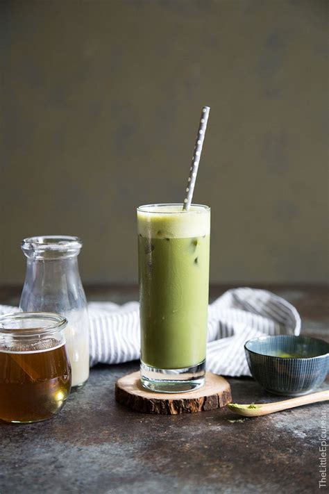 Iced Honey Matcha Soy Latte Recipe Soy Latte Matcha Latte Iced