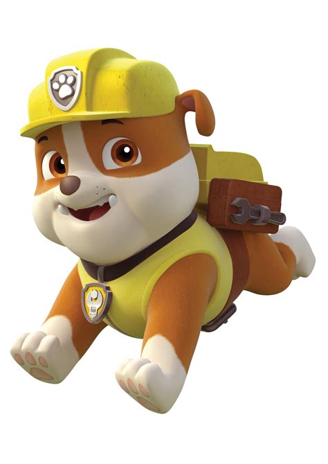 Rubble Paw Patrol Png Clipart 4