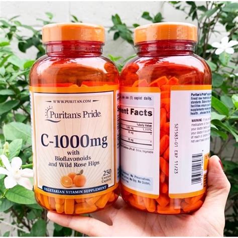 Puritans Pride Vitamin C Mg With Bioflavonoids And Wild Rose Hips