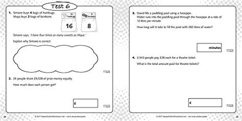 Year 6 Maths Reasoning Calculations For Papers 2 And 3 2019 Tests Collins Ks2 Sats Smashers