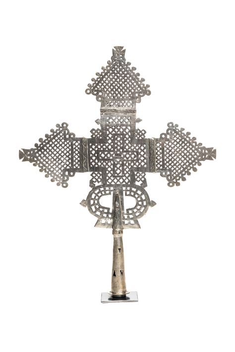 Collectibles Lalibela Ethiopian Coptic Cross Hand Held Cross