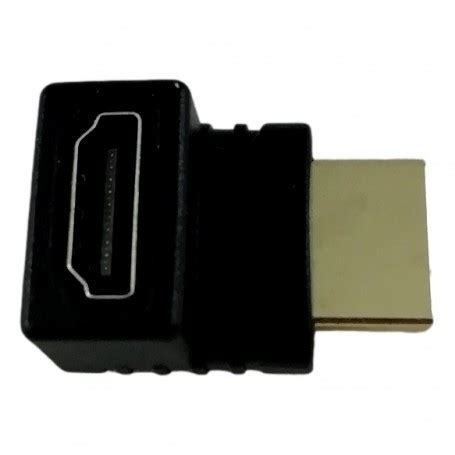 X Adaptateur Coud Raccord Degr S Hdmi M Le Femelle Coude Id Al