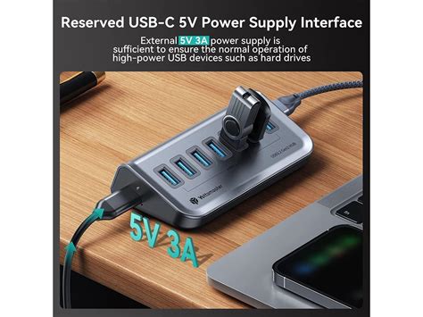 Yottamaster Usb Hub Ports Powered Usb Hub V A Type C To Usb