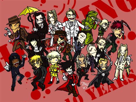 Hellsing Ultimate Cast by fmaftw on Newgrounds