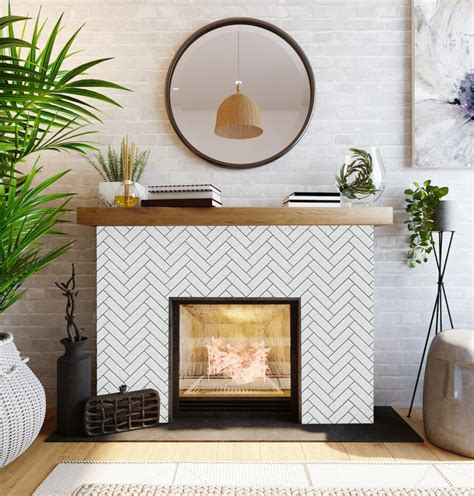 25 Fireplace Tile Materials And Designs To Ignite Your Home Decor