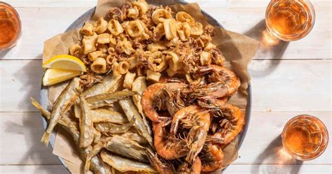 Fritto Misto Di Mare Fried Mixed Seafood Punchfork