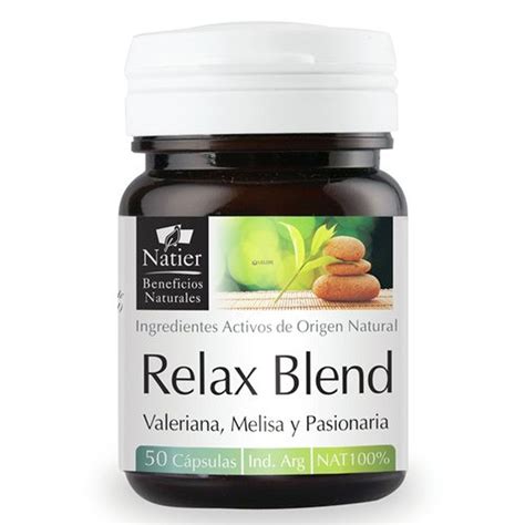 Natier Relax Blend X C Psulas Relajante Farmacia Leloir Tu