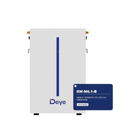 Deye Ess Residential Battery Storage Lifepo Ah Kwh Solar Storage