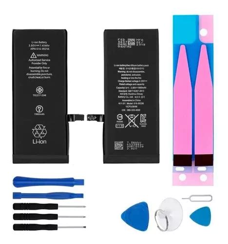 Bateria Compatible IPhone 7 Plus Kit Herramientas Pegamento Cuotas