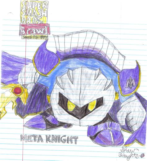 Meta Knight Smash File By Halohappy On Deviantart