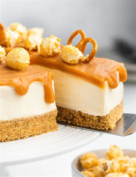 No Bake Caramel Cheesecake - A Classic Twist