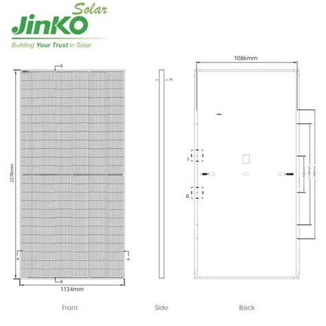 Jinko Solar Tiger Neo N Type W W W W W Jkm N Hl V