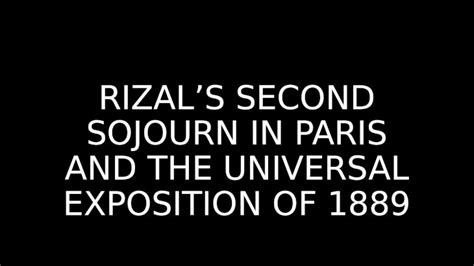 (PPTX) Rizal in Paris - DOKUMEN.TIPS