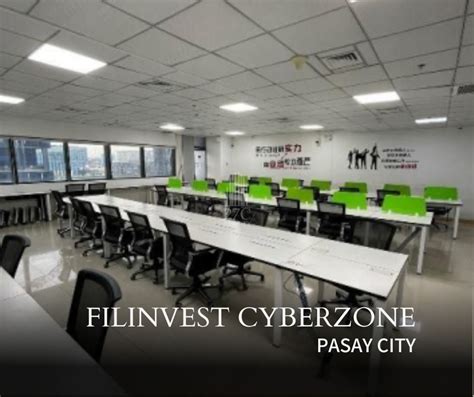 Office Space For Rent In Filinvest Cyberzone Bay City Pasay City