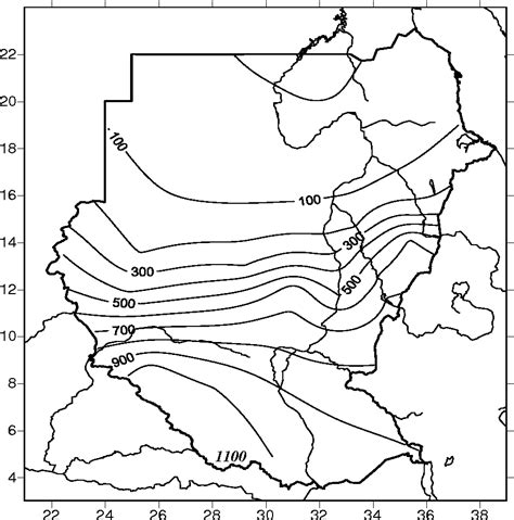 Figure 2 from Rainfall of the Sudan: Characteristics and Prediction ...